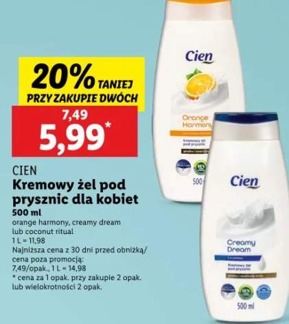 żel pod prysznic