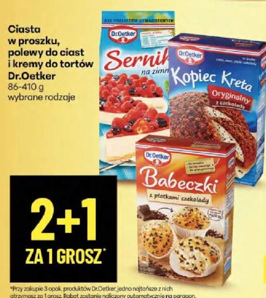 ciasto w proszku