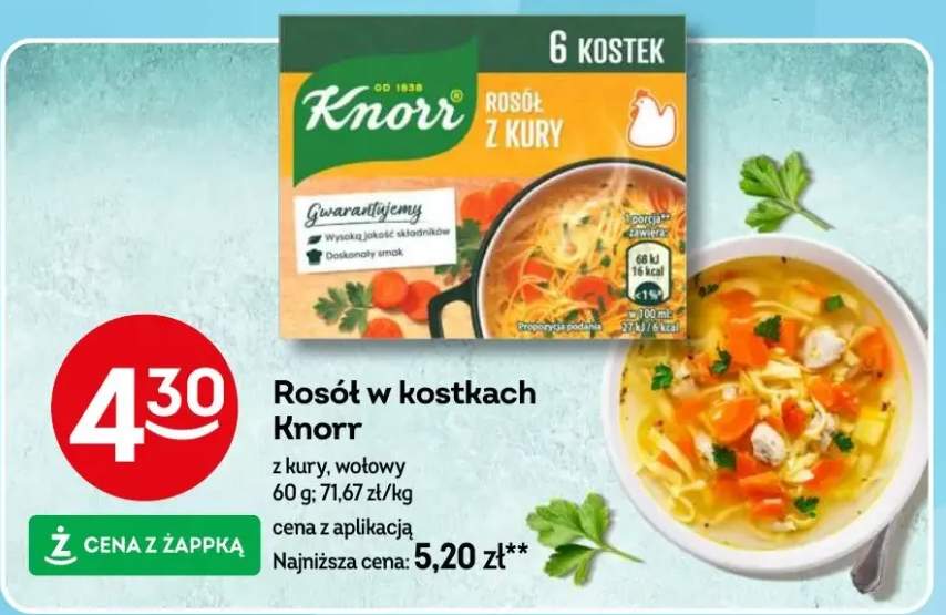 rosół w kostce