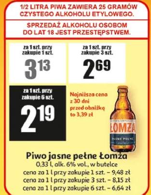 piwo Łomża