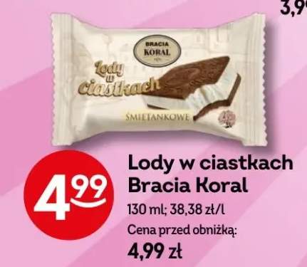 lody śmietankowe
