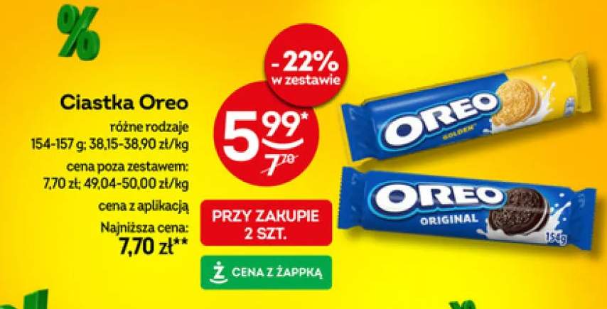 ciastka Oreo
