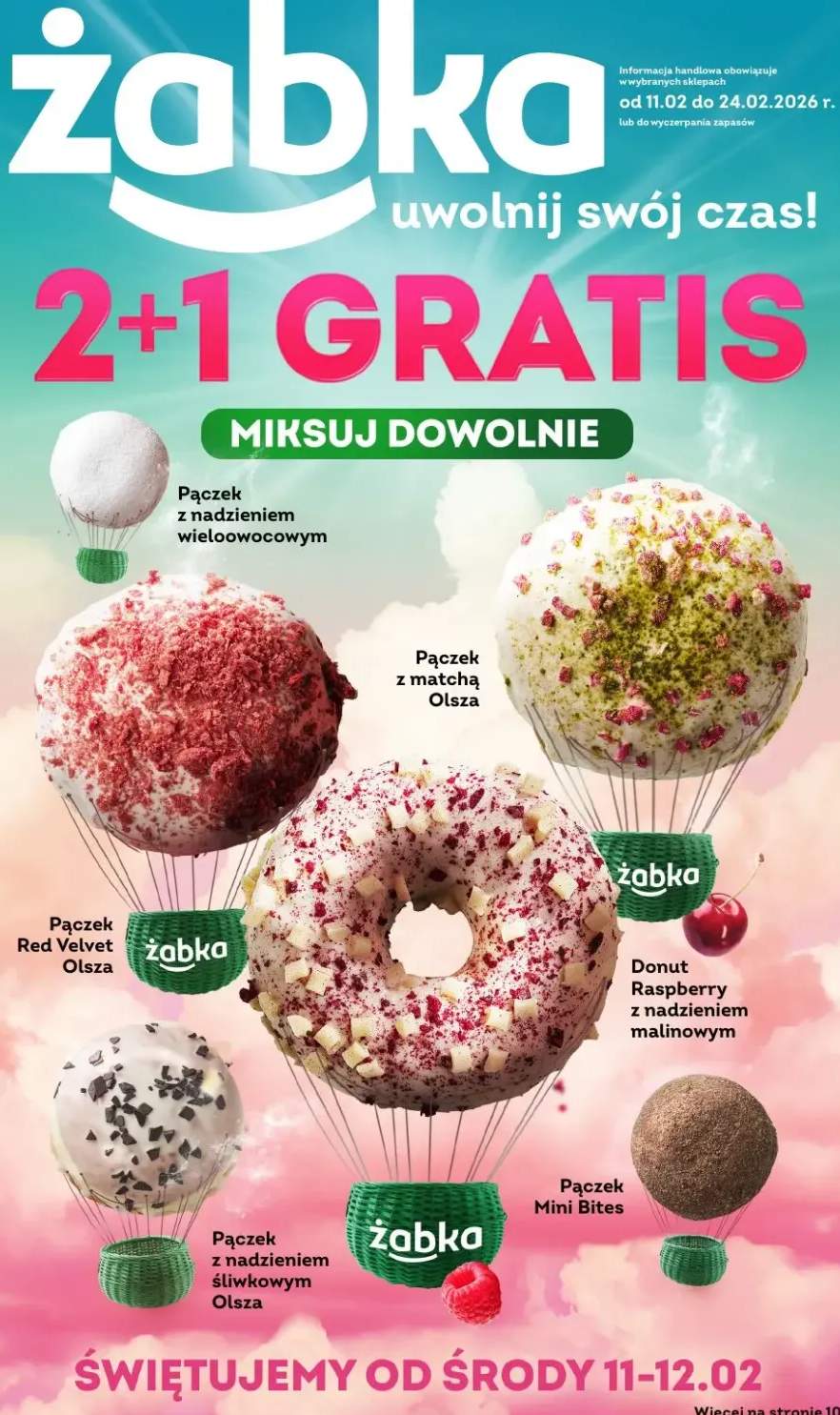 Pączek z nadzieniem wieloowocowym