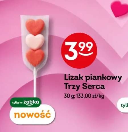 Lizak piankowy Trzy Serca