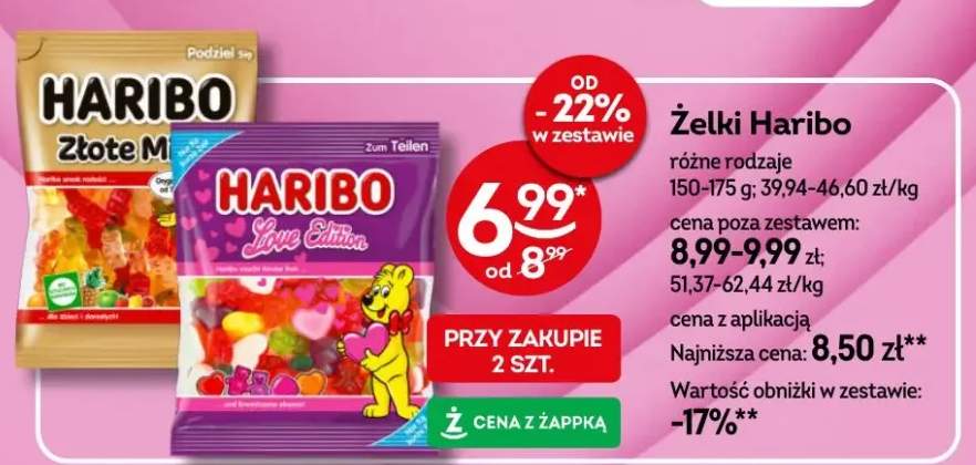 Żelki różne rodzaje