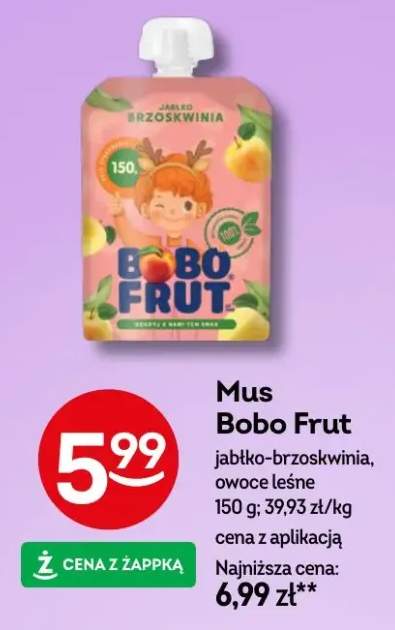 Mus jabłko-brzoskwinia