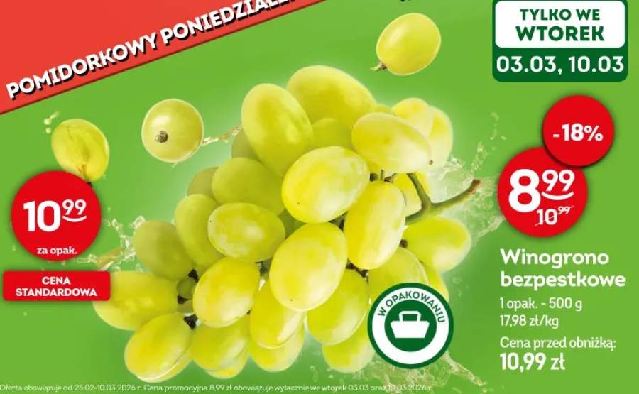 Winogrono bezpestkowe