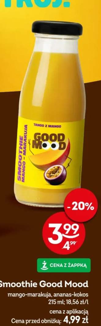 Smoothie mango-marakuja, ananas-kokos