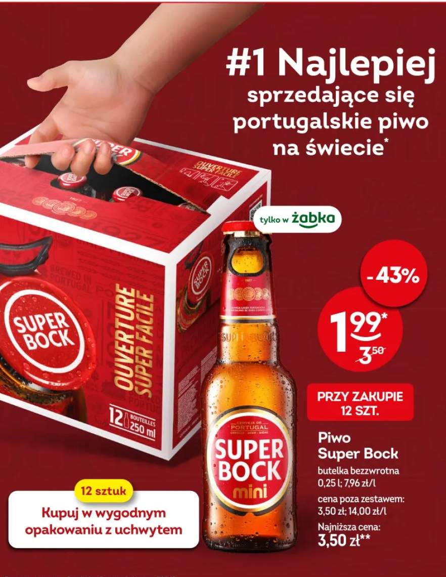 Piwo Super Bock butelka bezzwrotna