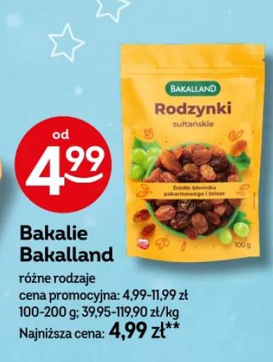 Bakalie Rodzynki sułtańskie