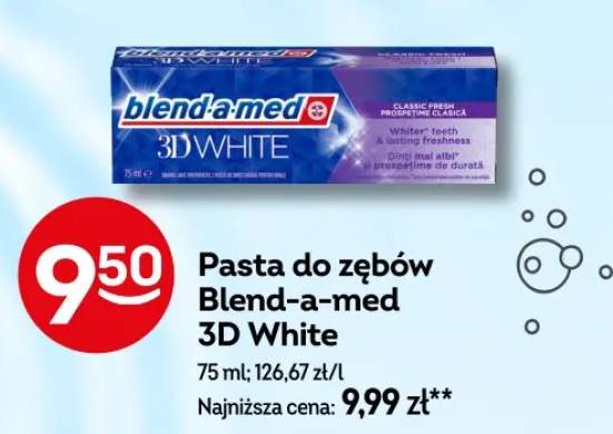 Pasta do zębów 3D White