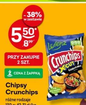 Chipsy Crunchips różne rodzaje