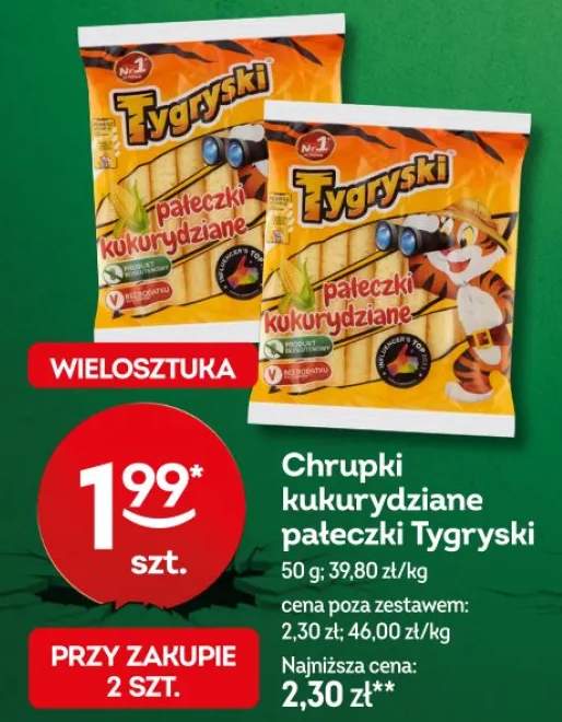 Chrupki kukurydziane pałeczki