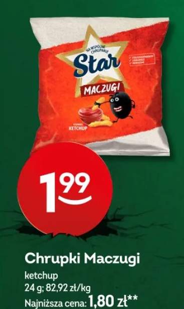Chrupki Maczugi ketchup