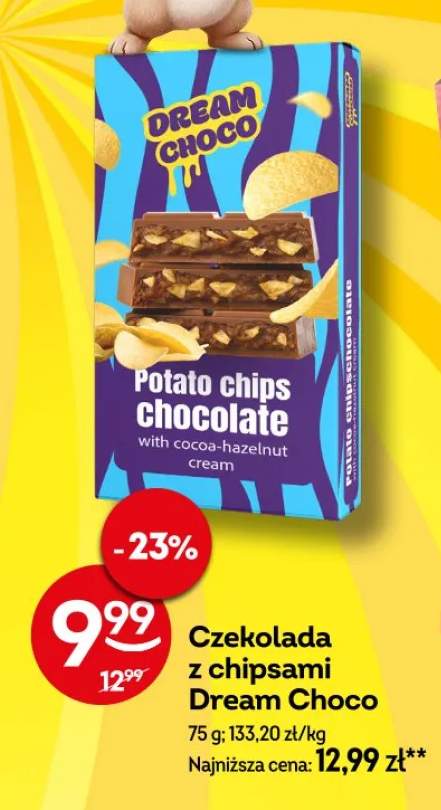Czekolada z chipsami Dream Choco