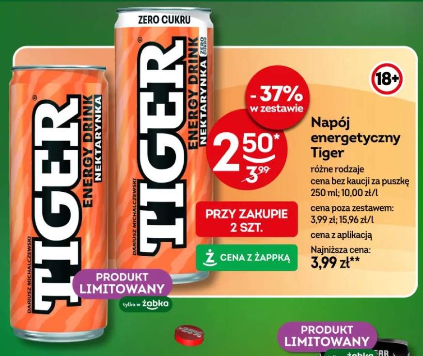 Napój energetyczny Tiger