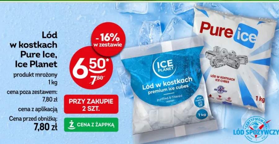 Lód w kostkach Pure Ice, Ice Planet