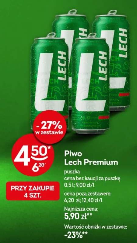 Piwo Lech Premium