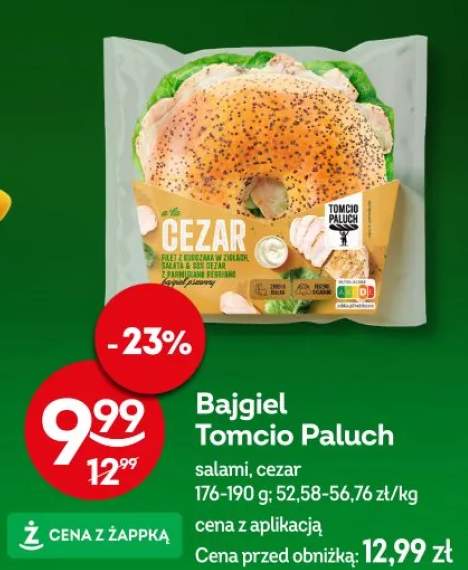 Bajgiel salami, cezar
