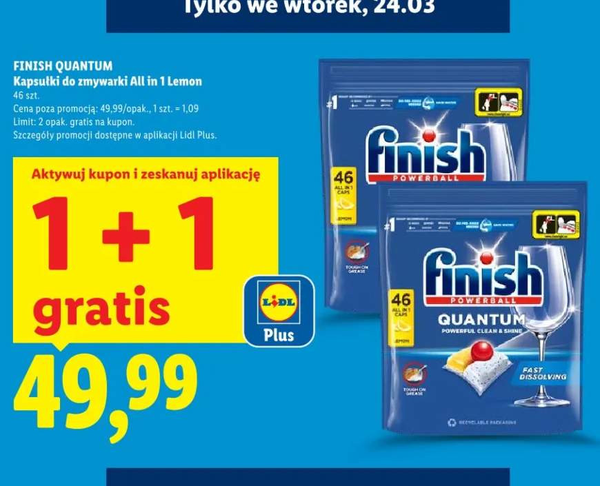 kapsułki do zmywarki