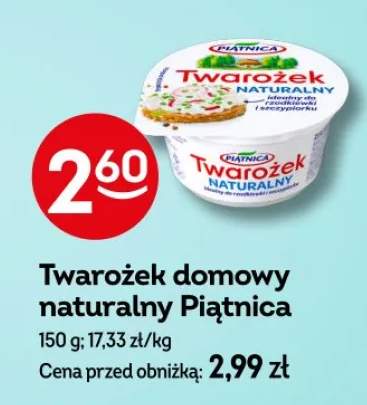 Twarożek domowy naturalny