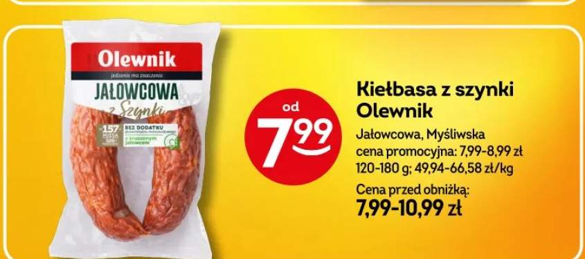 Kiełbasa z szynki Jałowcowa