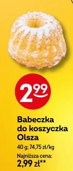 Babeczka do koszyczka