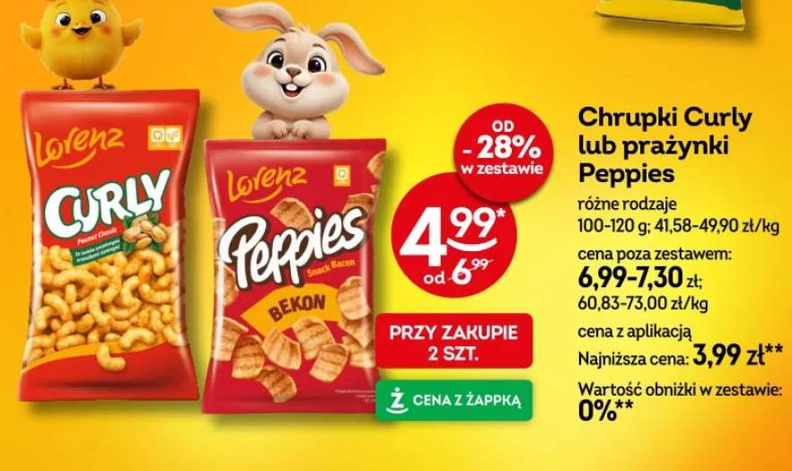 Prażynki Peppies bekon