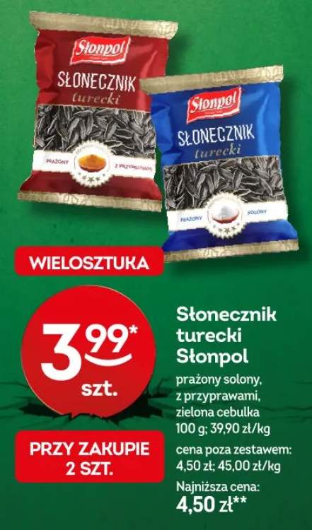 Słonecznik turecki z przyprawami