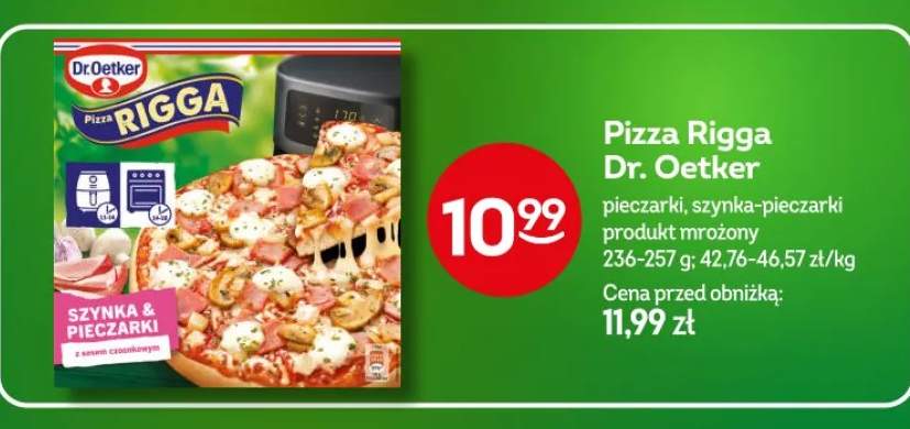 Pizza Rigga szynka-pieczarki