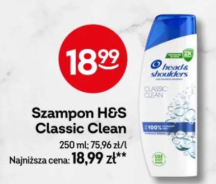 Szampon H&S Classic Clean