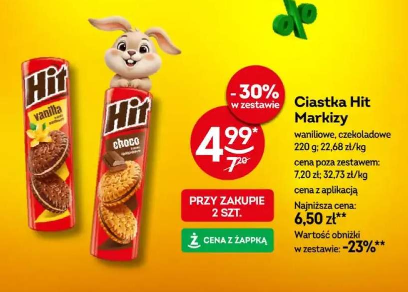 Ciastka Markizy waniliowe