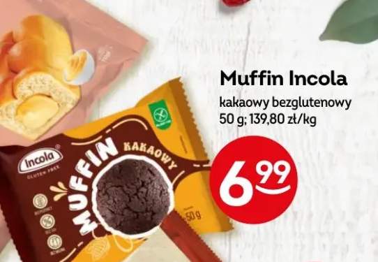Muffin kakaowy bezglutenowy Incola