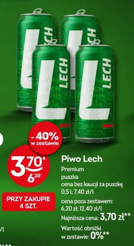Piwo Lech Premium