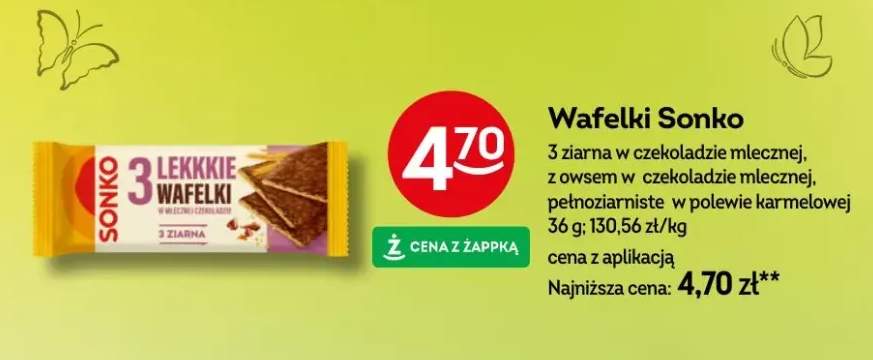 Wafelki 3 ziarna w czekoladzie mlecznej, z owsem w czekoladzie mlecznej, pełnoziarniste w polewie karmelowej
