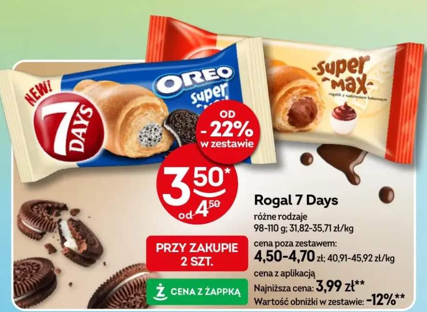 Rogal 7 Days różne rodzaje