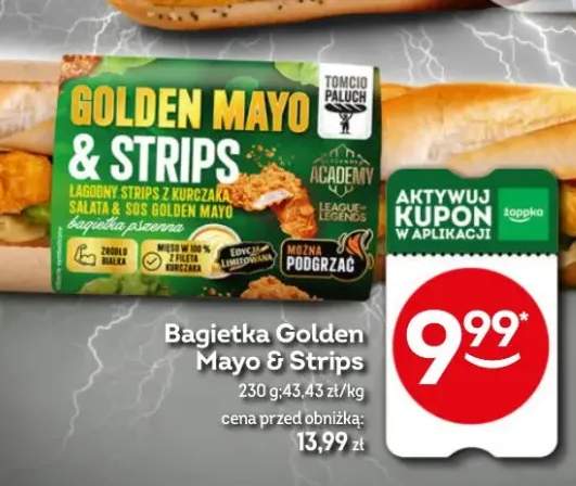 Bagietka golden mayo & strips