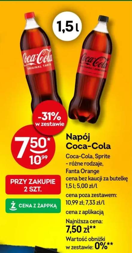 Napój Coca-Cola