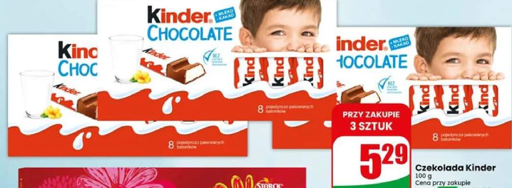 kinder czekolada