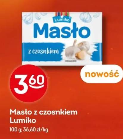 Masło z czosnkiem Lumiko