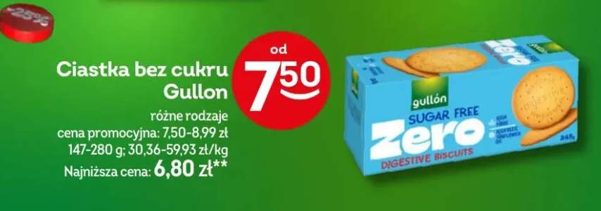 Ciastka bez cukru Gullon różne rodzaje