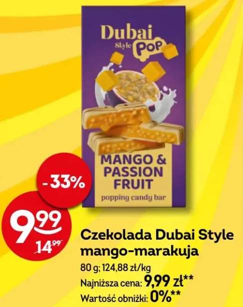 Czekolada Dubai Style mango-marakuja