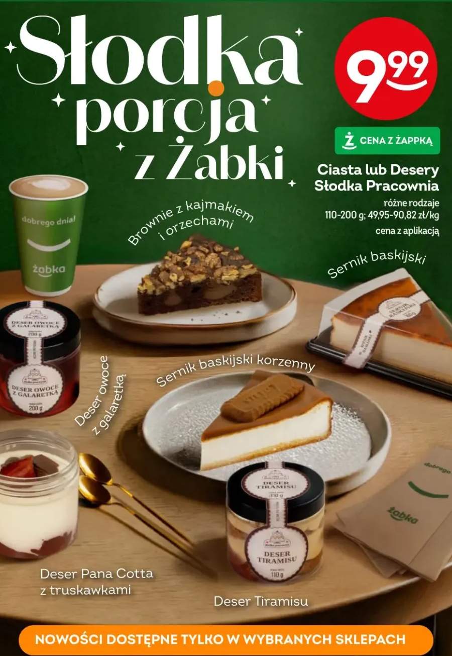 Ciasta lub desery Słodka Pracownia