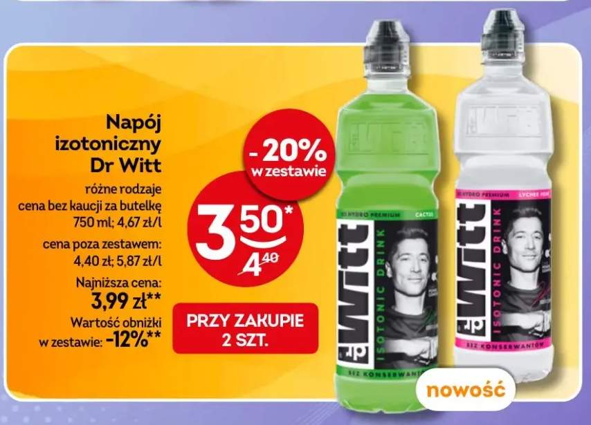 Napój izotoniczny Dr Witt