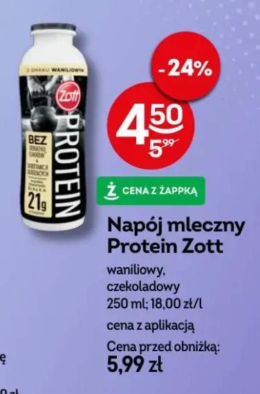 Napój mleczny Protein Zott
