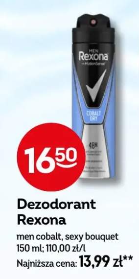 Dezodorant Rexona men cobalt, sexy bouquet