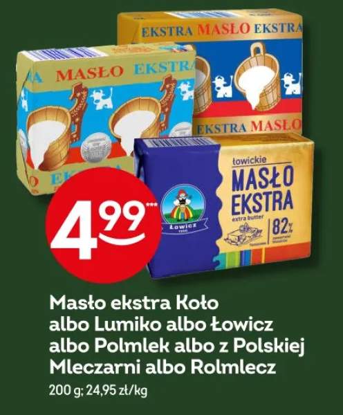 Masło ekstra Łowicz