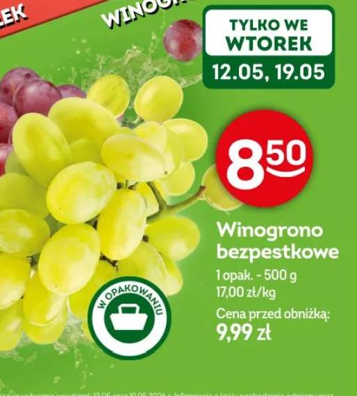 Winogrono bezpestkowe