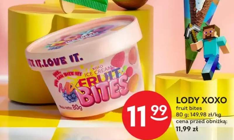 Lody XOXO fruit bites