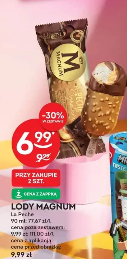 Lody Magnum La Peche